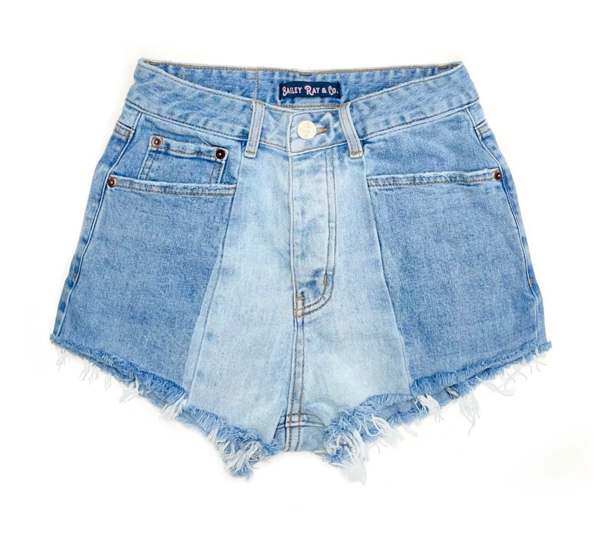 ボトムス mainstory Denim Short - Faded Blue 2 mainstory Denim Short - Faded Blue 2
